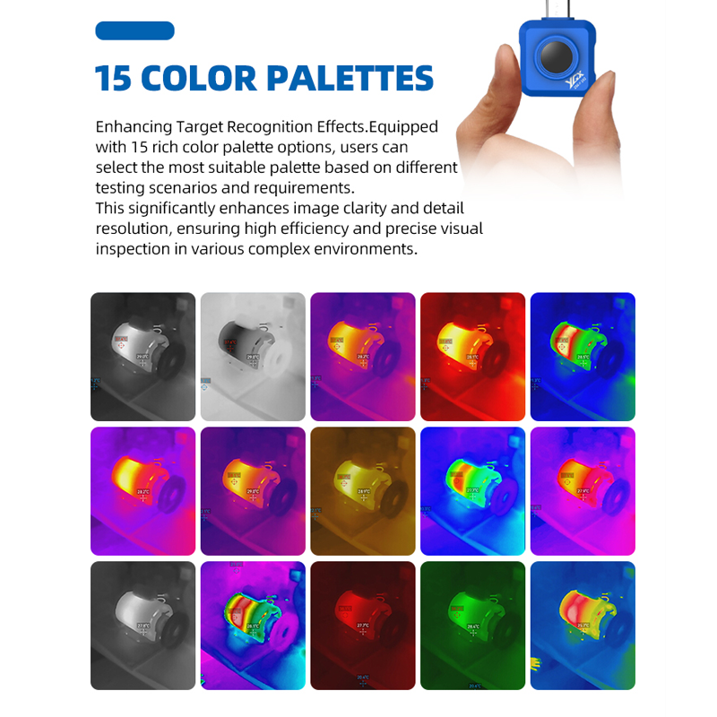 VXFcore YX256 Plug-in Infrared Thermal Camera for Smartphones | 256×192 High-Resolution Android & iOS Thermal Imager