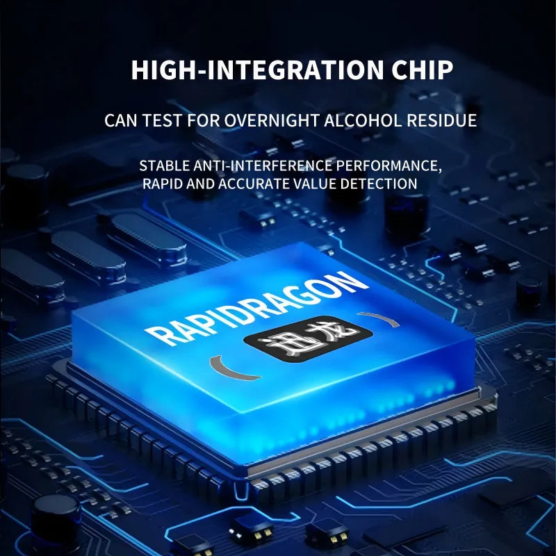 VXFcore Z1 Non-Contact Digital Breathalyzer | Rapidragon Chip DFFA Dual-Filtering Alcohol Tester - OEM/ODM Wholesale