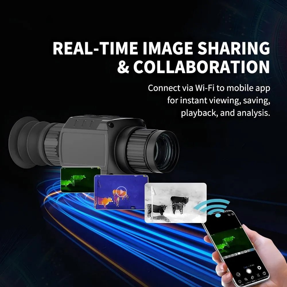 VXFcore-VXFcore M225 / M235 Infrared Thermal Monocular | 50Hz High-Frame Rate Hunting Scope for Hunting & Tactical Gear