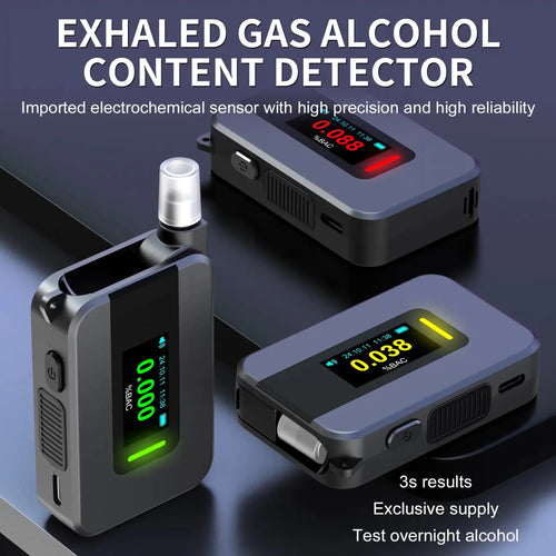 VXFcore - VXFcore ATD1000 Professional Fuel Cell Breathalyzer | High - Precision Electrochemical Alcohol Tester with 1500 Data Storage for Hunting & Tactical Gear