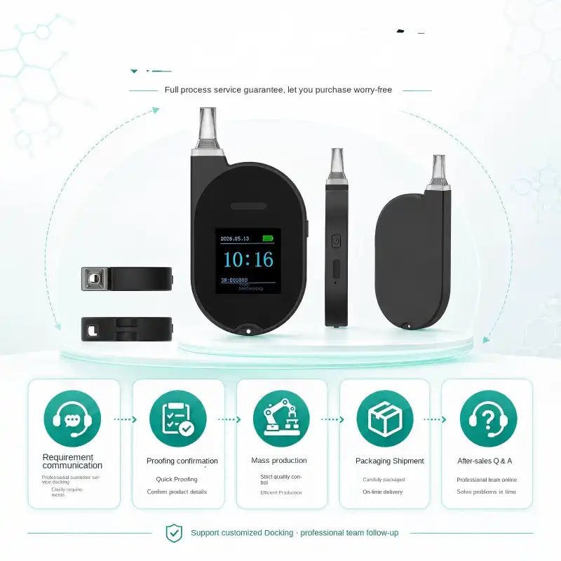 VXFcore - VXFcore ATH3S Fuel Cell Breathalyzer | UK Dart Sensor Electrochemical Alcohol Tester - OEM/ODM Wholesale for Hunting & Tactical Gear