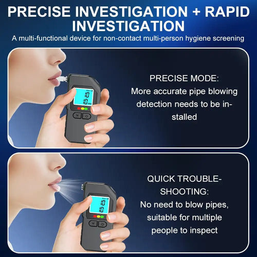 VXFcore - VXFcore ATMR1101 Professional Dual - Mode Breathalyzer | High - Precision Alcohol Tester with Historical Memory Log for Hunting & Tactical Gear