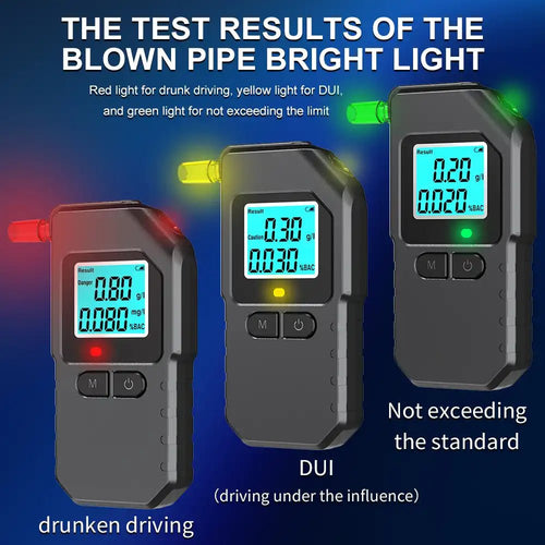 VXFcore - VXFcore ATMR1101 Professional Dual - Mode Breathalyzer | High - Precision Alcohol Tester with Historical Memory Log for Hunting & Tactical Gear