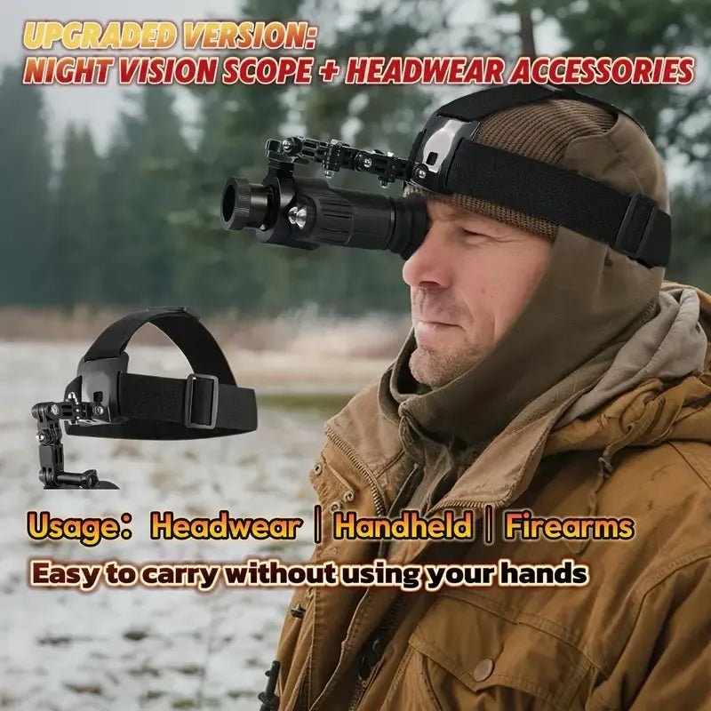 VXFcore - VXFcore E+ Infrared Tactical Night Vision Goggles | 8X Optical Focusing 350m Zero - Delay Head - Mounted Scope - OEM/ODM Wholesale for Hunting & Tactical Gear