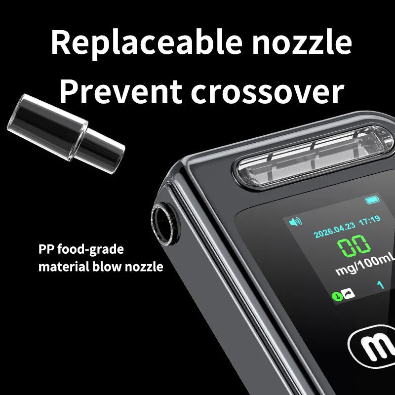 VXFcore-VXFcore M80 Rechargeable Digital Breathalyzer | Professional Grade Fuel Cell Alcohol Detector for Drivers for Hunting & Tactical Gear