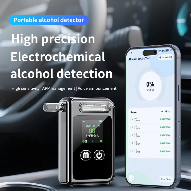 VXFcore-VXFcore M80 Rechargeable Digital Breathalyzer | Professional Grade Fuel Cell Alcohol Detector for Drivers for Hunting & Tactical Gear