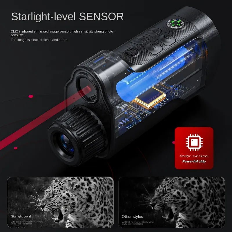 VXFcore - VXFcore N329 Infrared Digital Night Vision | Starlight - Grade CMOS Sensor 800m HD Monocular - OEM/ODM Wholesale for Hunting & Tactical Gear