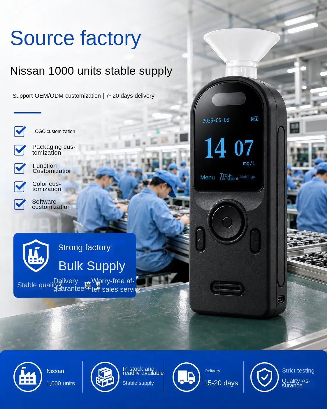 VXFcore-VXFcore S8 Rechargeable Digital Breathalyzer | Professional Grade Fuel Cell Alcohol Detector for Drivers for Hunting & Tactical Gear